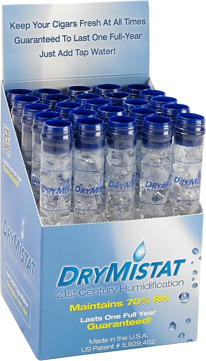 Humidor Humidifier Tubes, Crystal Humidity Tubes (25 CT)