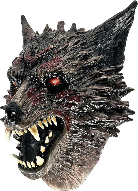 Latex Werewolf Mask - Terrifyingly Realistic Costume Accessory