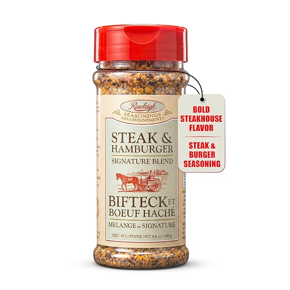 Rawleigh Steak & Hamburger Seasoning 4.9 oz, (Pack of 1)