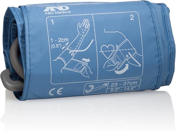 A&d Medical Medium Replacement Cuff for Blood Pressure Monitors, Medium (9.0 Inch - 14.6 Inch)