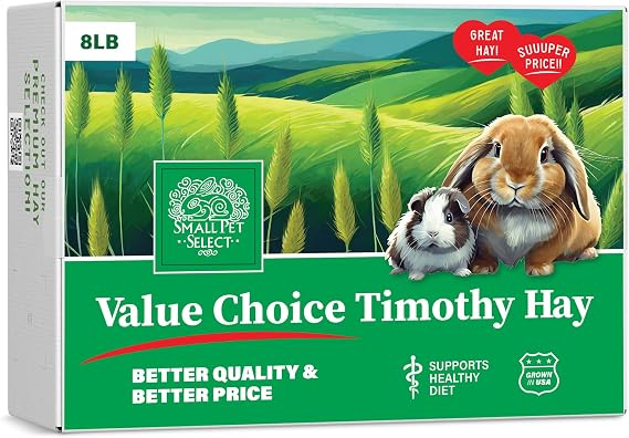 Small Pet Select Value Choice Timothy Hay, Rabbits & Guinea Pigs, 8 lb