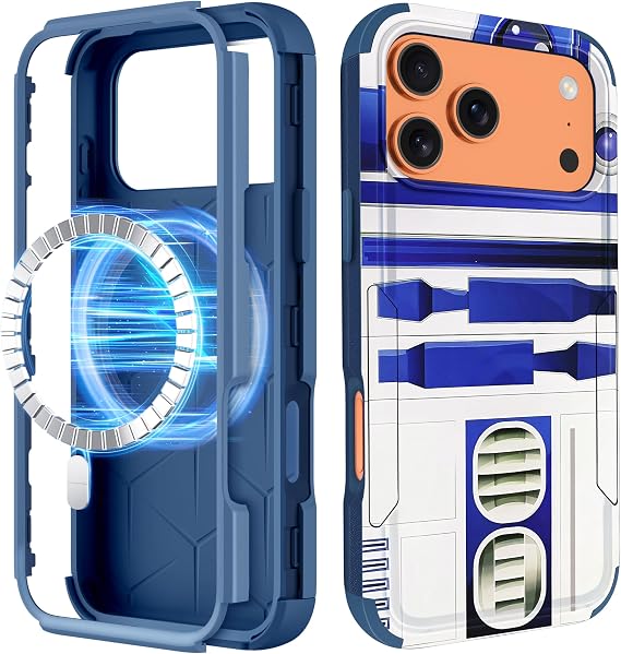 iPhone 18 Pro Max/17 Pro Max用 ケース MagSafe対応 ブルー