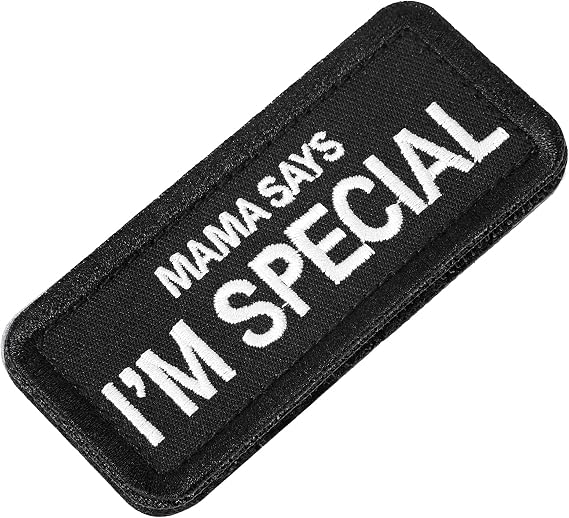 OneTigris Funny Morale Patch, Mama Says Im Special Patch
