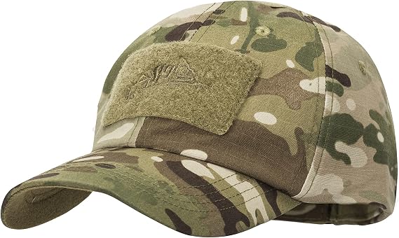 Helikon-Tex Men's Tactical BBC Cap-Polycotton Ripstop-PL Woodland