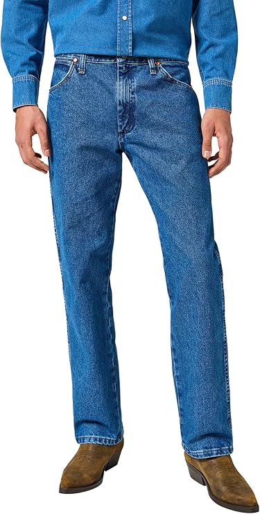 Wrangler Men's 13MWZ Cowboy Cut Original Fit Jean, Stone Washed, 34W x 32L