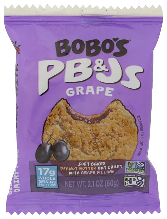 Bobo's Grape PB&JS 2.1 oz