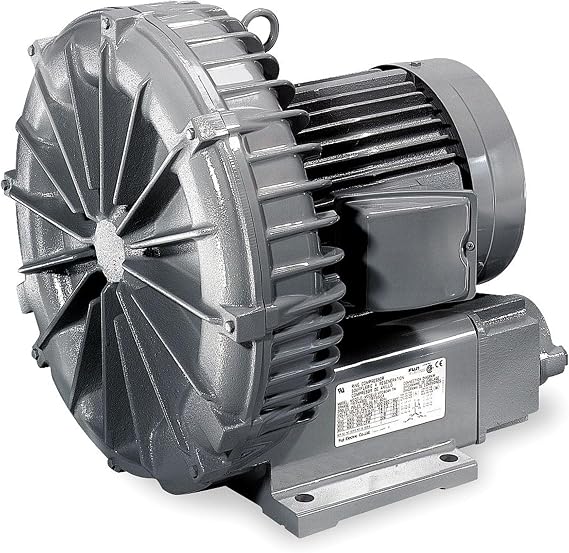 VFC080P-5T Fuji Regenerative Blower .11 hp, 1.2/.06 amps,115/230 Volts