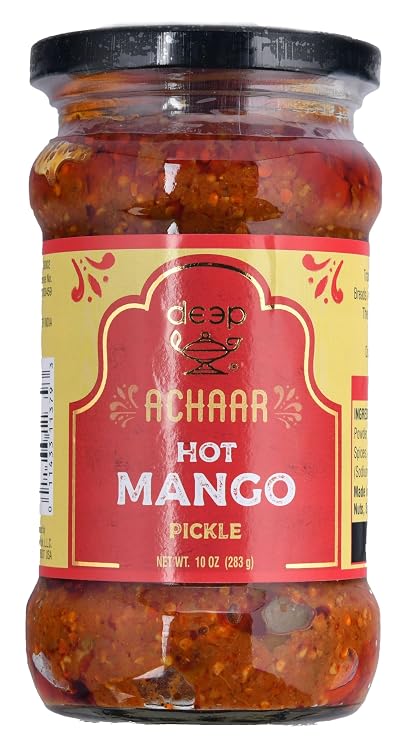 Deep Hot Mango Pickles 10oz