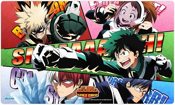 Jasco Games My Hero Academia Collectible Card Game Series 2 Crimson Rampage Go Beyond! PLAYMAT | Trading Card Game for Adults and Teens | Ages 14+ | 2 Players | Avg. Playtime 20-30 Minutes | Made