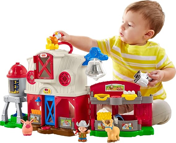 Fisher-Price Little People Caring for Animals Farm Playset