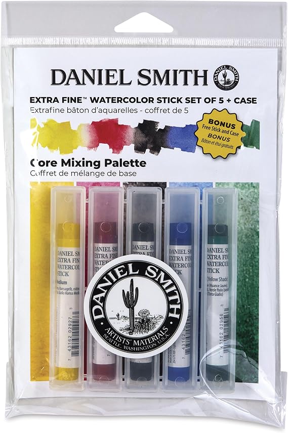 DANIEL SMITH Watercolor Sticks - Core Mixing, Set of 5