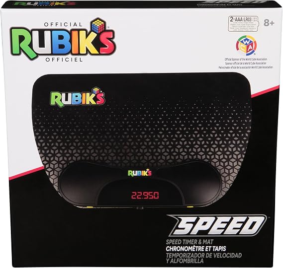 Rubik's Speed Timer & Mat Set for Speedcubing. Practice for Competitions