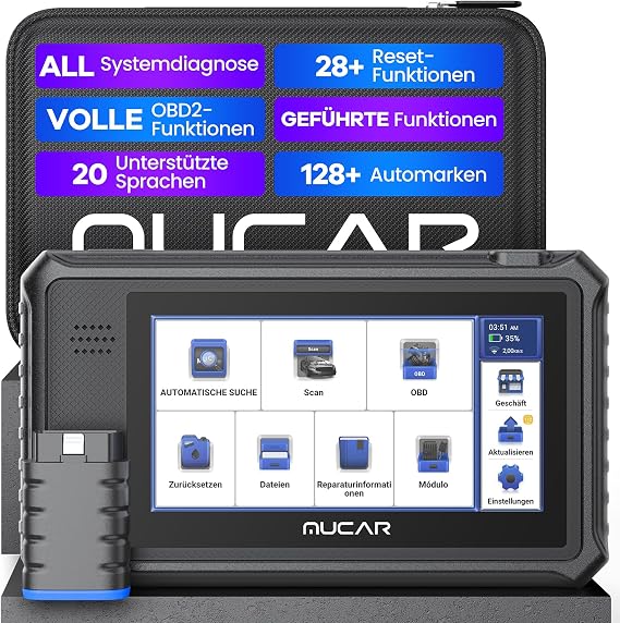 Mucar VO6 OBD2 Diagnostic Tool Car Full System & 28 Service Functions