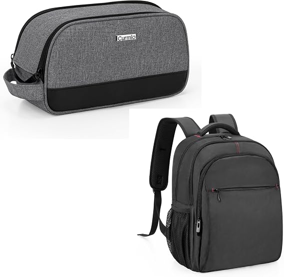 CURMIO Travel Carrying Bag Compatible for ResMed AirMini CPAP Machine and Accessories, Travel Backpack CPAP Equipment and Supplies Organizer Case