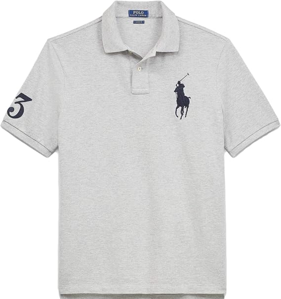 POLO RALPH LAUREN Men's Big Pony Classic Fit Mesh Polo Shirt