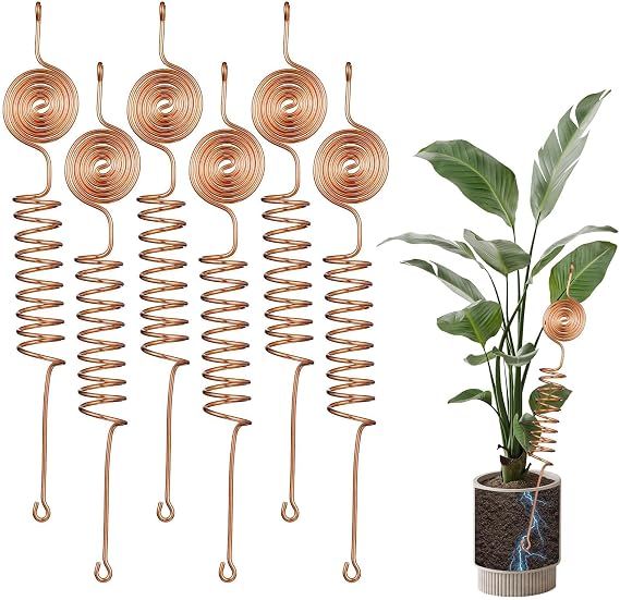 6 Pack Electroculture Copper Gardening Antenna Kit