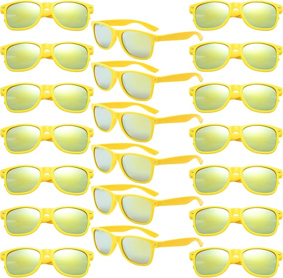 Eyegla Wholesale Sunglasses Bulk Adults Party Sunglasses 80s Glasses Shades Costume Eyewear Set-10 Pack