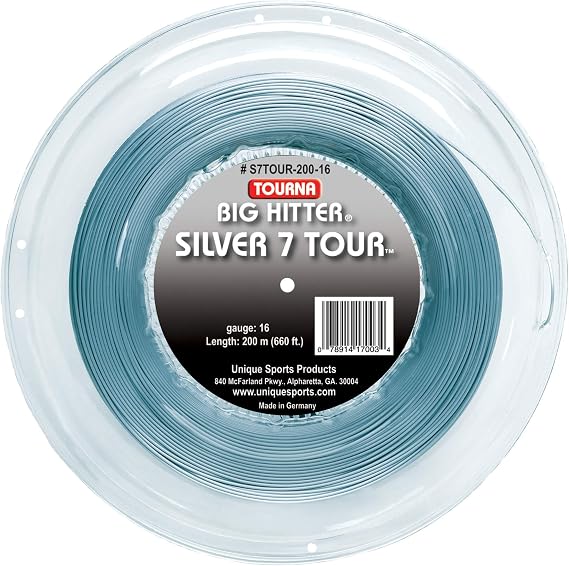 Tourna Big Hitter Silver 7 Tour Poly Tennis String