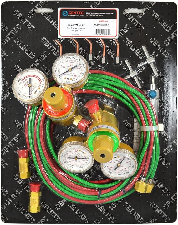 GENTEC KSTA16-H12SP Oxy-Acetylene & Oxy Fuel Kits