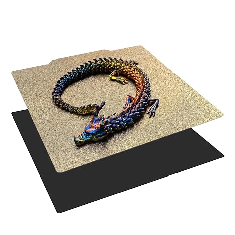 330x330mm Double Sided Textured Qid x max 3,Getch A30 Pro,Neptune 3 4 Plus PEI Sheet Build Plate Magnetic Bed for Flsn Core-XY,Tronxy X3S / X5S / X5S Pro,Raise MAX3 Pro 2/Pro 2 Plus 3D Printer.