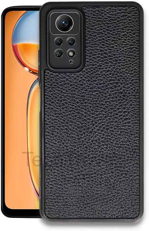 Xiaomi Redmi Note 11 Pro Kılıf Premium Deri Dokulu Ekstra Darbe Korumalı Kapak Siyah