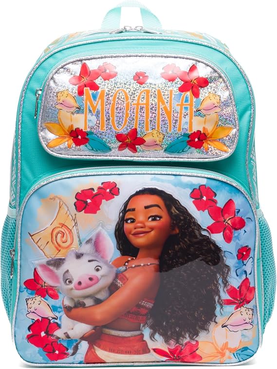 Ruz Disney Moana 2 16 Backpack Adventure-Ready for School & Travel!