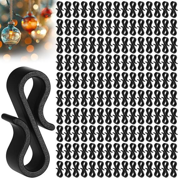 saerryor 150 PcsGutter Hooks for Outdoor Lights