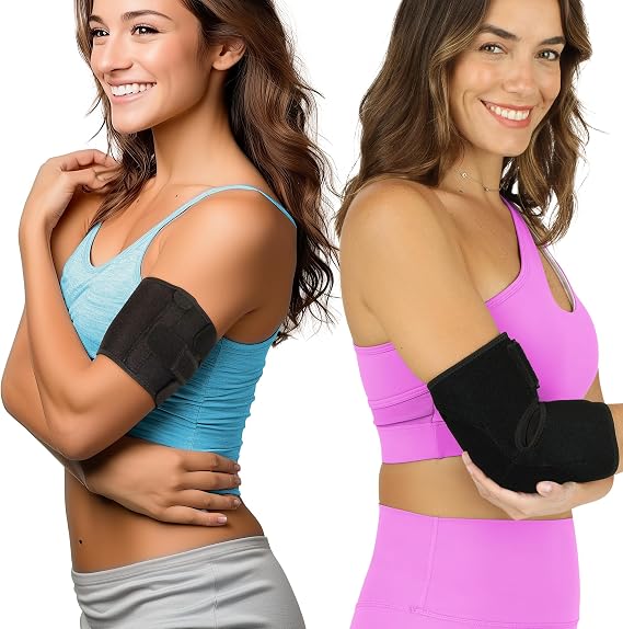ARMSTRONG AMERICA Bicep Brace + Elbow Pad Bursitis Elbow Brace Bundle