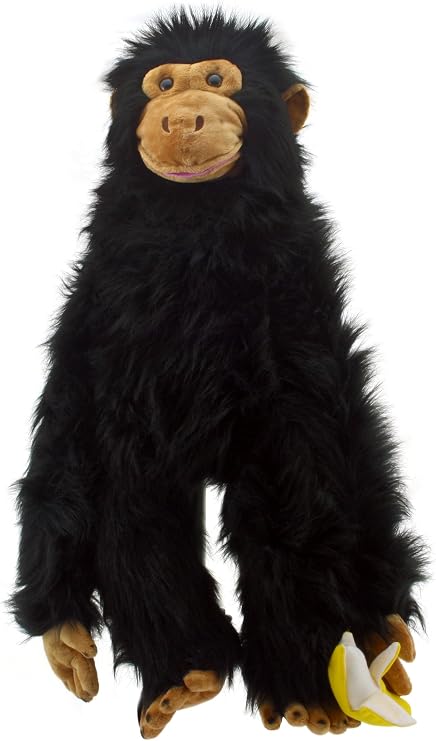 The Puppet Company Large Primates Chimp Hand Puppet, 30"