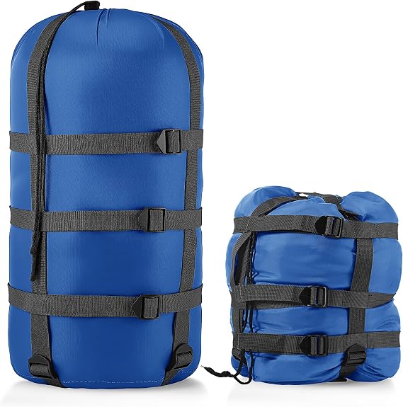 Compression Sack for Sleeping Bag Store Ultralight Sleeping Bag Compression Stuff Sack 15l 25l 45l Space Saving Gear for Travel Camping Hiking Outdoor