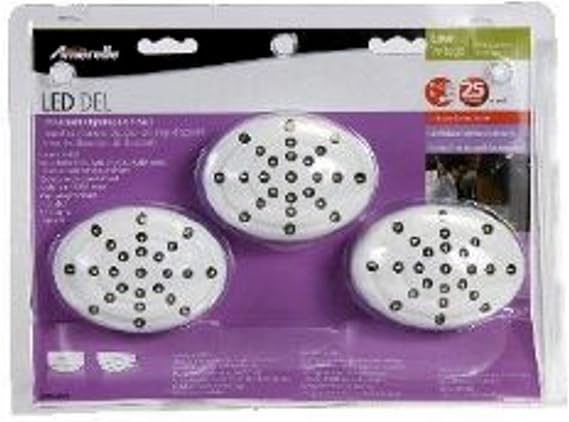 Amerelle LED30HBAM LED Accent Light, 3 Pack, White