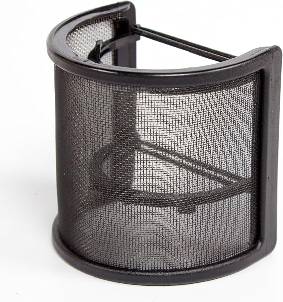 Professional Microphone Pop Filter Wind Pop Screen 2layers filter