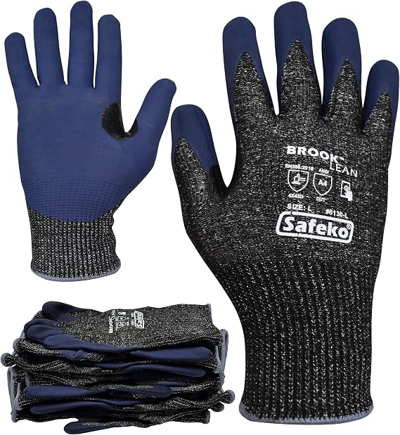 Touchscreen Operational Nitrile Palm Coated Work Glove