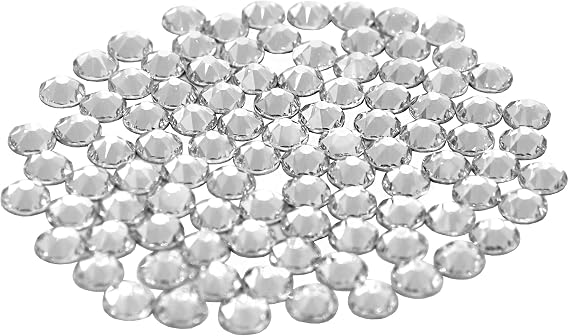 Preciosa Viva Crystal Rhinestones - No Hot-Fix Flatback - SS20 (5mm) - 144 Pieces