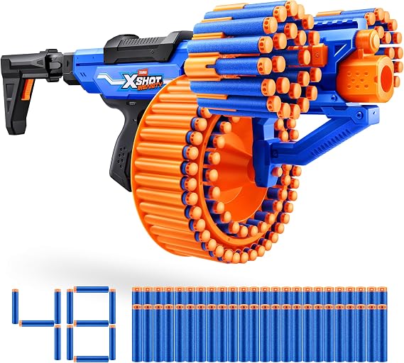 XSHOT Insanity Blitz Hammer (48 Darts) By ZURU