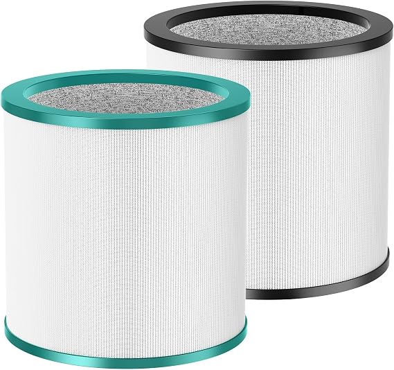 TP01 TP02 Filter Replacement Compatible with Dyson Pure Cool Link, 2 Pack