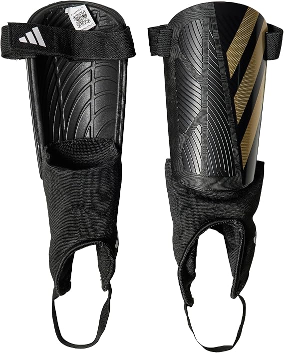 adidas Unisex TIRO SHINGUARD MATCH, Black/Gold Metallic/White
