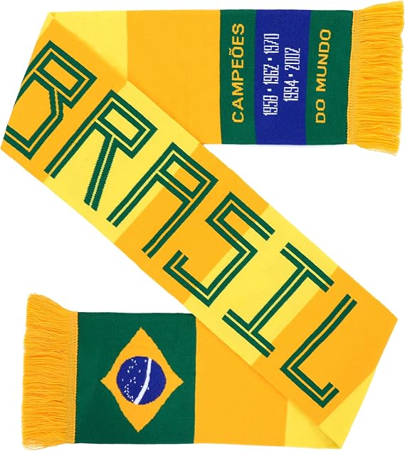 National Soccer High-Definition HD Knit Scarf (Brazil)