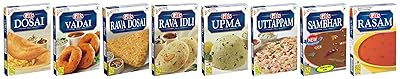 Gits South Indian Special Savoury Instant Mixes 9 In 1 Combo Pack - Dosai Mix, Rava Idli Mix, Rice Idli Mix, Rava Dosai Mix, Upma Mix, Sambhar Mix, Rasam Mix, Uttapam Mix, Vadai Mix