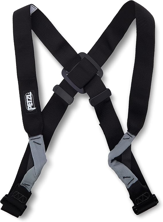 Petzl VOLTIGE Adjustable Figure-8 Chest Harness - Black