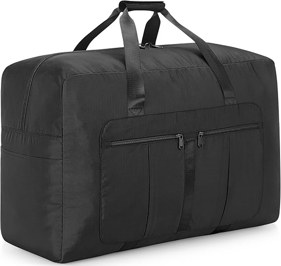 Foldable Travel Duffle Bag, Large Waterproof Holdall Bag
