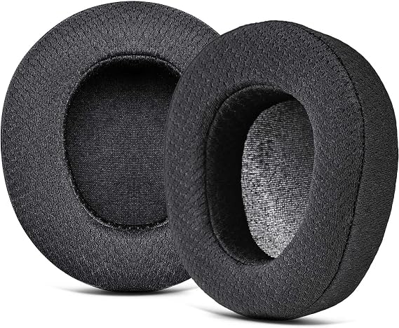 Nova Pro Wired Replacement Earpads for Arctis Nova Pro Wired Headset by TRANSTEK, Improved Durability and Sound Isolation - NOT FIT Nova Pro Wireless (Breathable Mesh)