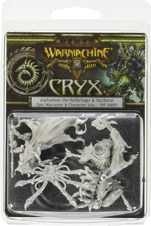 Privateer Press - Warmachine - Cryx: Ashpyxious The Hellbringer Model Kit