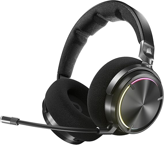 Corsair Virtuoso MAX Wireless Bluetooth PC PS5 Gaming Headset Black