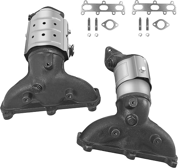 Catalytic Converter Compatible with Hyundai Santa Fe 2007-2009 | 2.7L GL/GLS FWD Left&Right, Replace 641439,16667(EPA Compliant)
