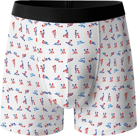 Anhlfyu Mens Boxer Briefs Funny Underwear Boxers Fun Novelty Underwear Boxer Briefs