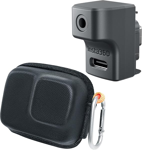 insta360 Ace Pro Mic Adapter with Carrying Case
