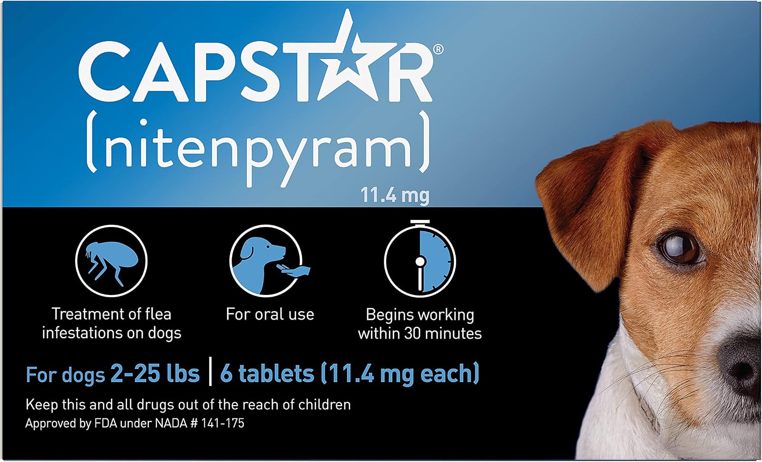 Capstar Fast-Acting Oral Flea Treatment for Dogs