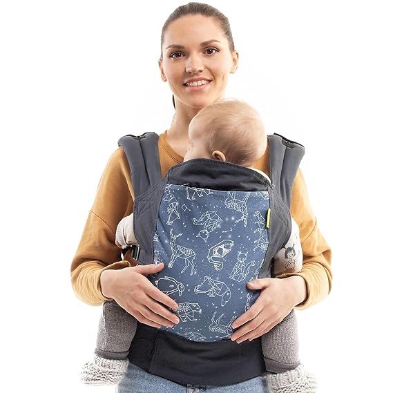 Boba Classic Baby Carrier, Newborn to Toddler, 7-45 lbs, Constellation | Soft Structured Design with Quick Buckles, Ergonomic Front or Backpack-Style Carry, Hands-Free comfort all day.