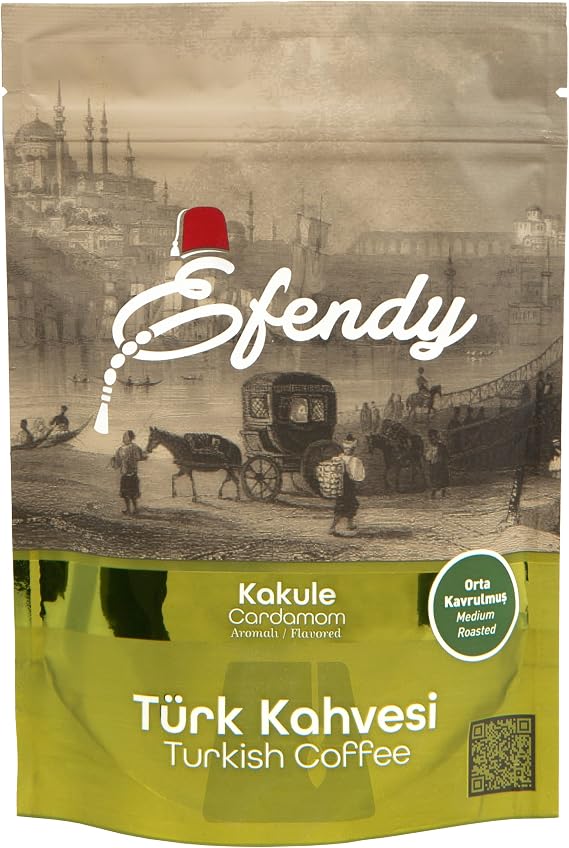 Shazel Efendy Geleneksel Kakuleli Türk Kahvesi - Doypack - 100 gr